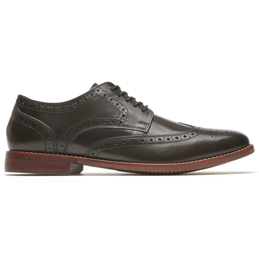 Rockport Snörskor Herr Svarta - Style Purpose Wingtip - CQBTS6852